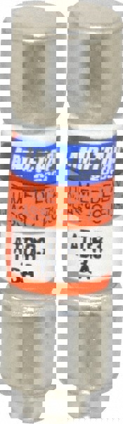 Cylindrical Time Delay Fuse: CC, 3 A, 10.4 mm Dia